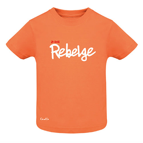 Baby T-shirts Je suis Rebelge