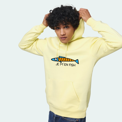 Sweatshirts Hoodie Je m'en fish NEW