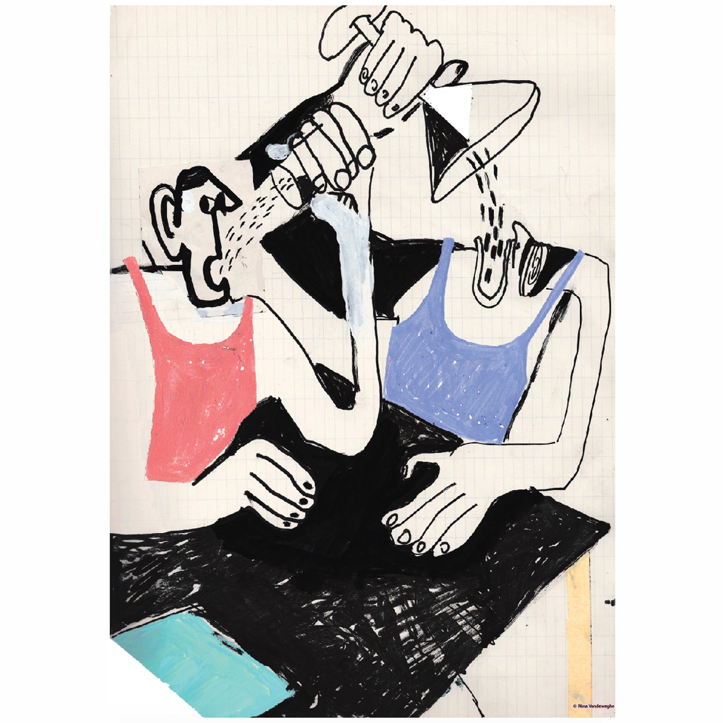 Poster Cocktail lovers A3