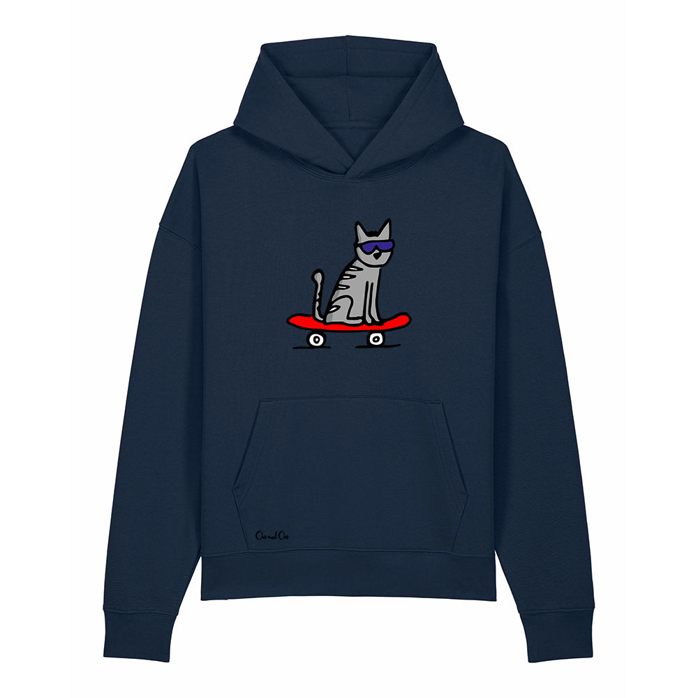 Sweatshirt Skate Cat