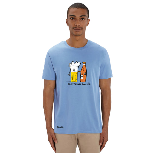 T-shirt BFF BEER FRIENDS FOREVER