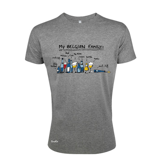 T-Shirt My Belgian Family