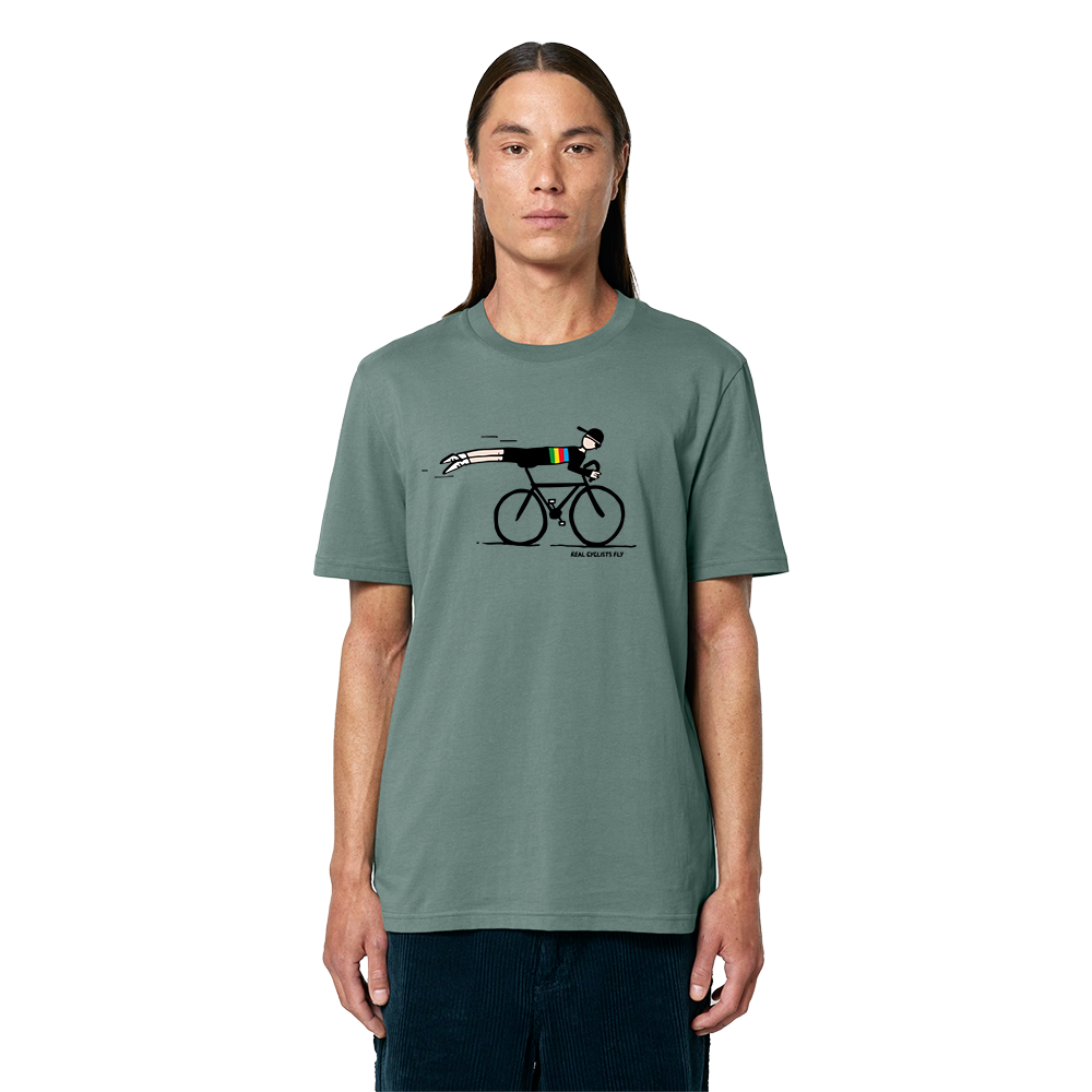 T-shirt Real Cyclists Fly