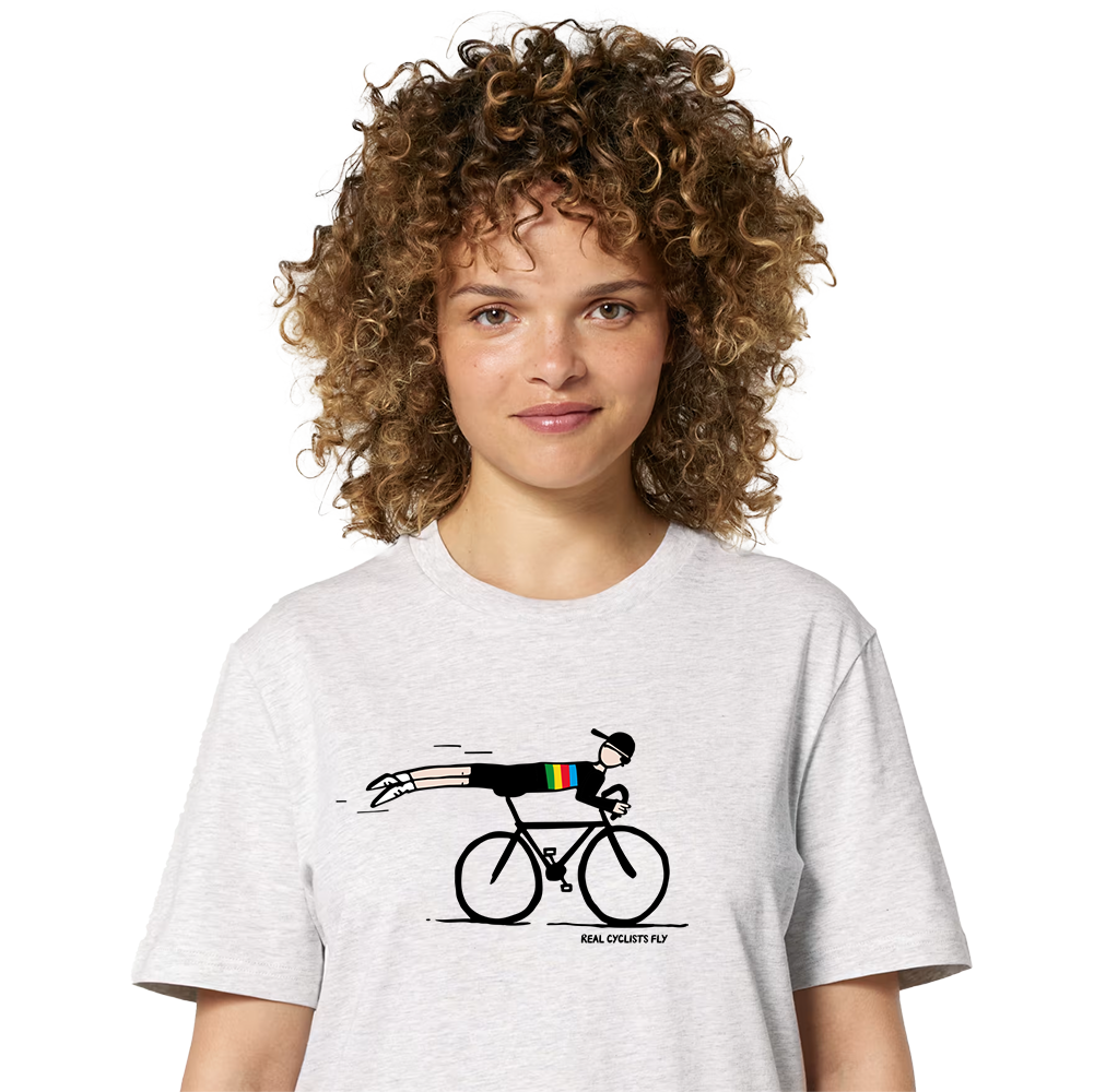 T-shirt Real Cyclists Fly