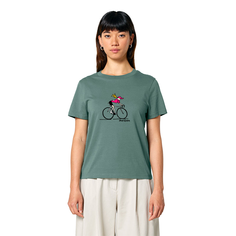 T-Shirt Ladies Mud Queen cyclist
