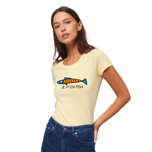 T-Shirt Ladies Je m'en fish 2.0