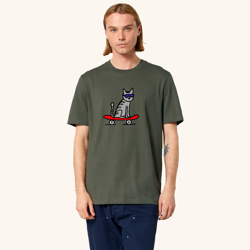 T-shirt Skat Cat