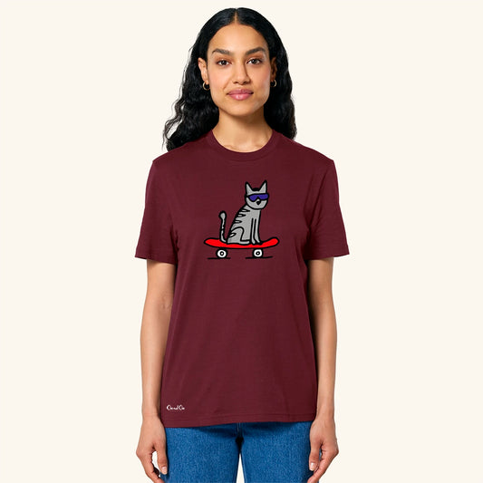 T-shirt Skat Cat