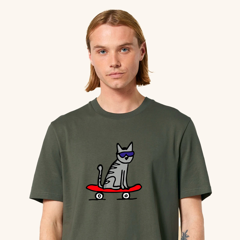 T-shirt Skat Cat