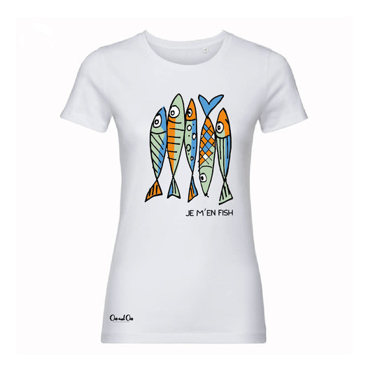 T-Shirt Ladies - Je m'en fish
