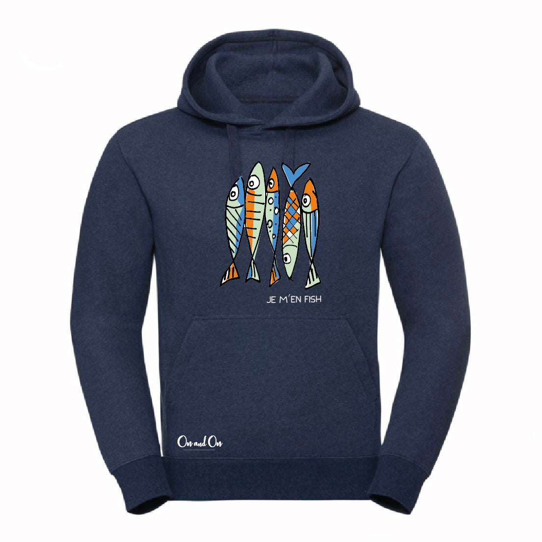 Hoodie Je m'en fish