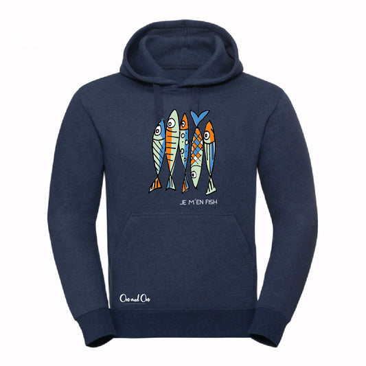 Hoodie Je m'en fish