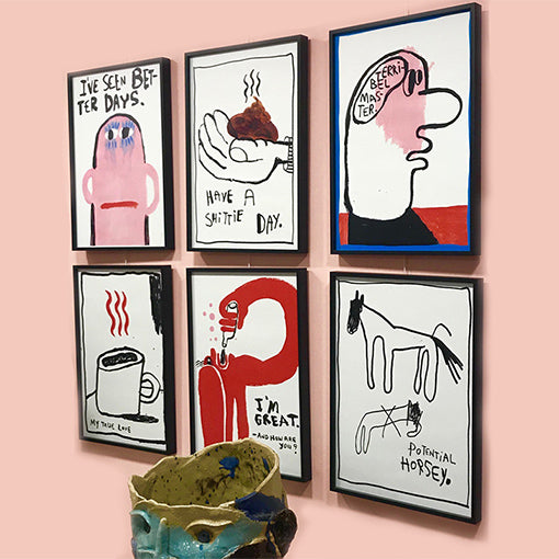 Poster I've seen beter days A3