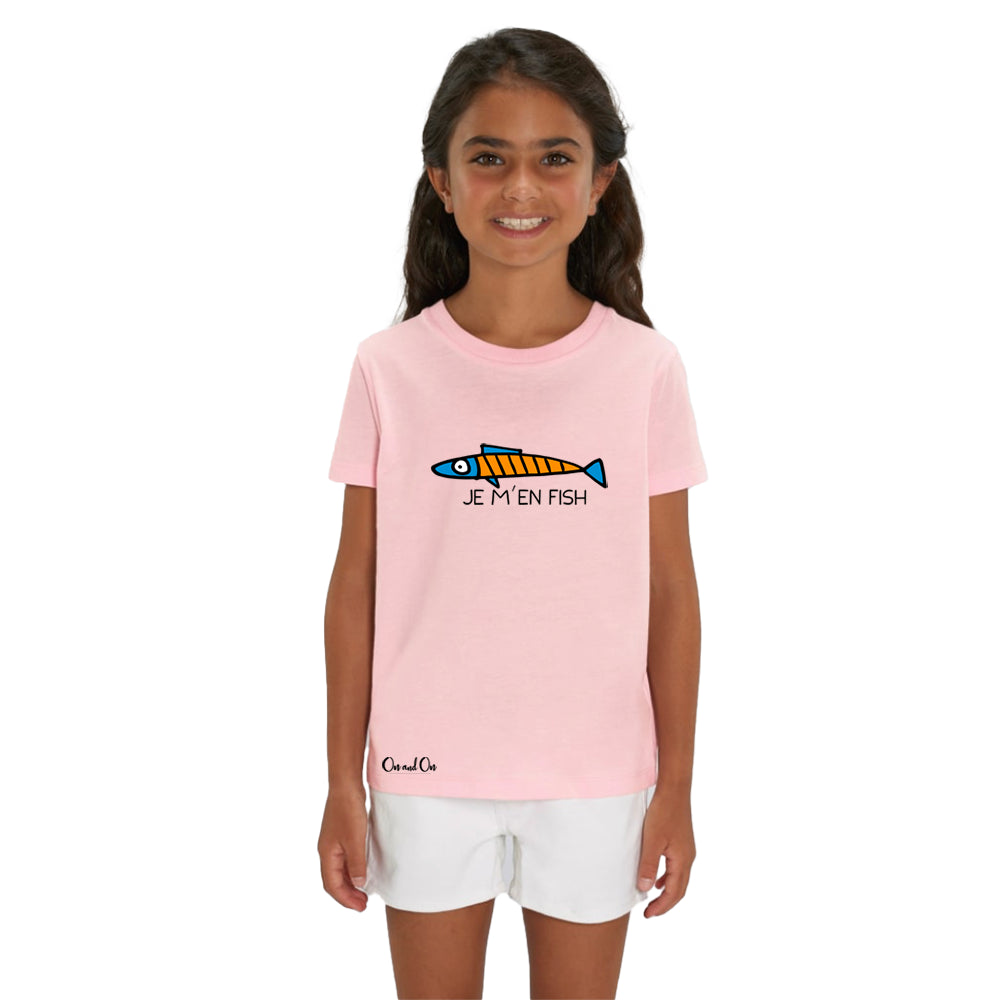 T-Shirt Kids Je m'en fish