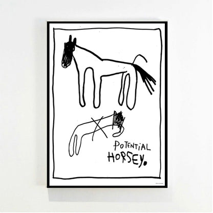 Poster Horsie A3