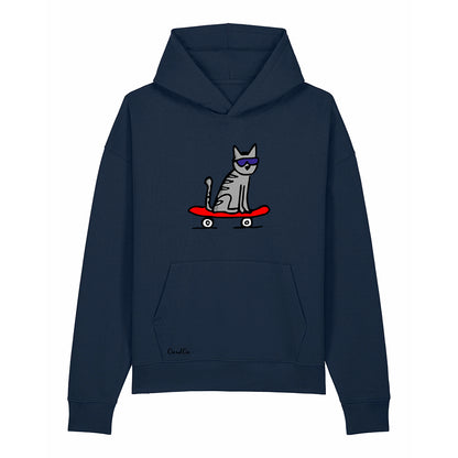 Sweatshirt Skate Cat