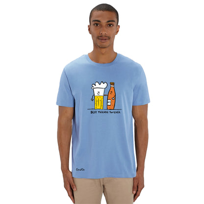 T-shirt BFF BEER FRIENDS FOREVER
