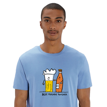 T-shirt BFF BEER FRIENDS FOREVER