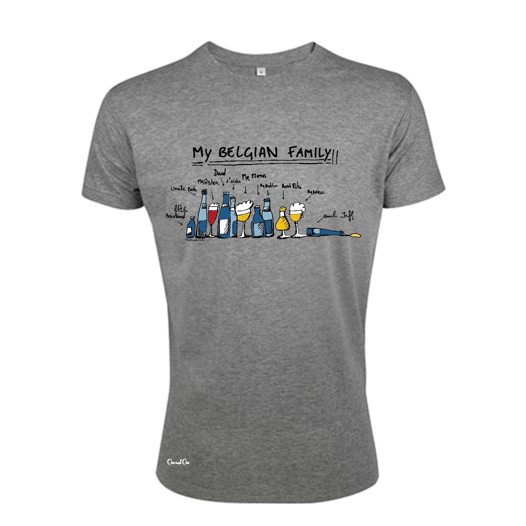 T-Shirt My Belgian Family