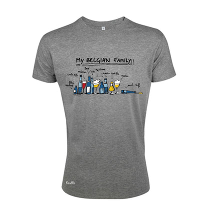 T-Shirt My Belgian Family
