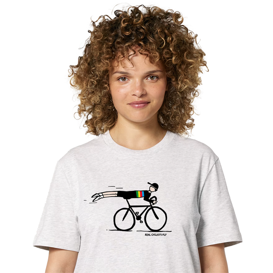 T-shirt Real Cyclists Fly