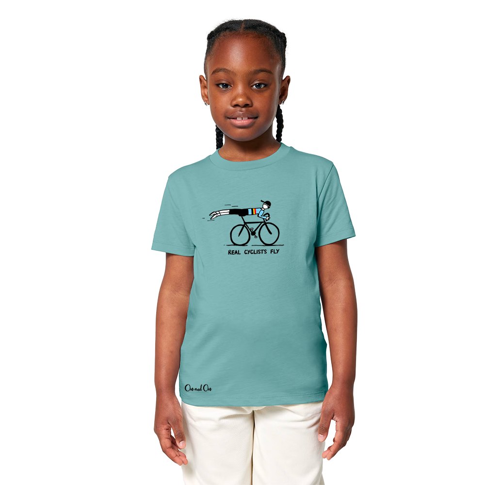 T-shirt Kids Cyclists fly