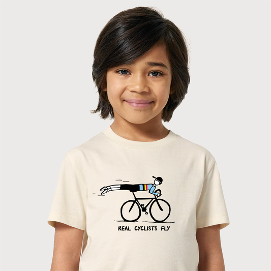 T-shirt Kids Cyclists fly