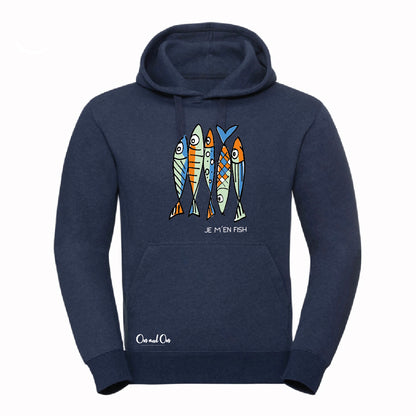 Hoodie Je m'en fish
